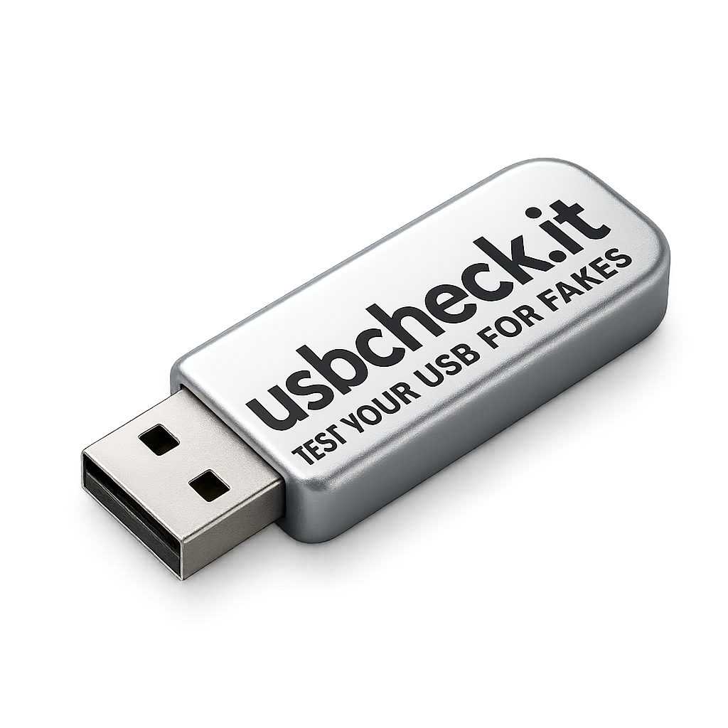 usbcheck.it – Test USB drives for fakes